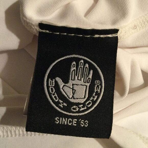 Body Glove boys 16 white mock neck Rashguard - Picture 2 of 3